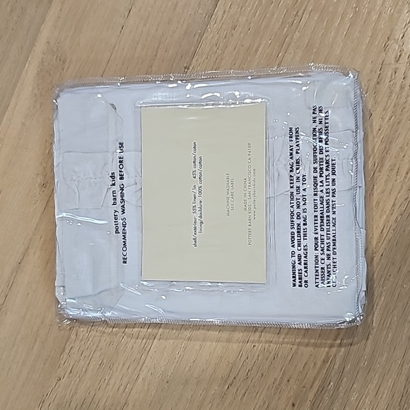 Set of 2 ruffle shams from pottery barn kids - Picture 2 of 3